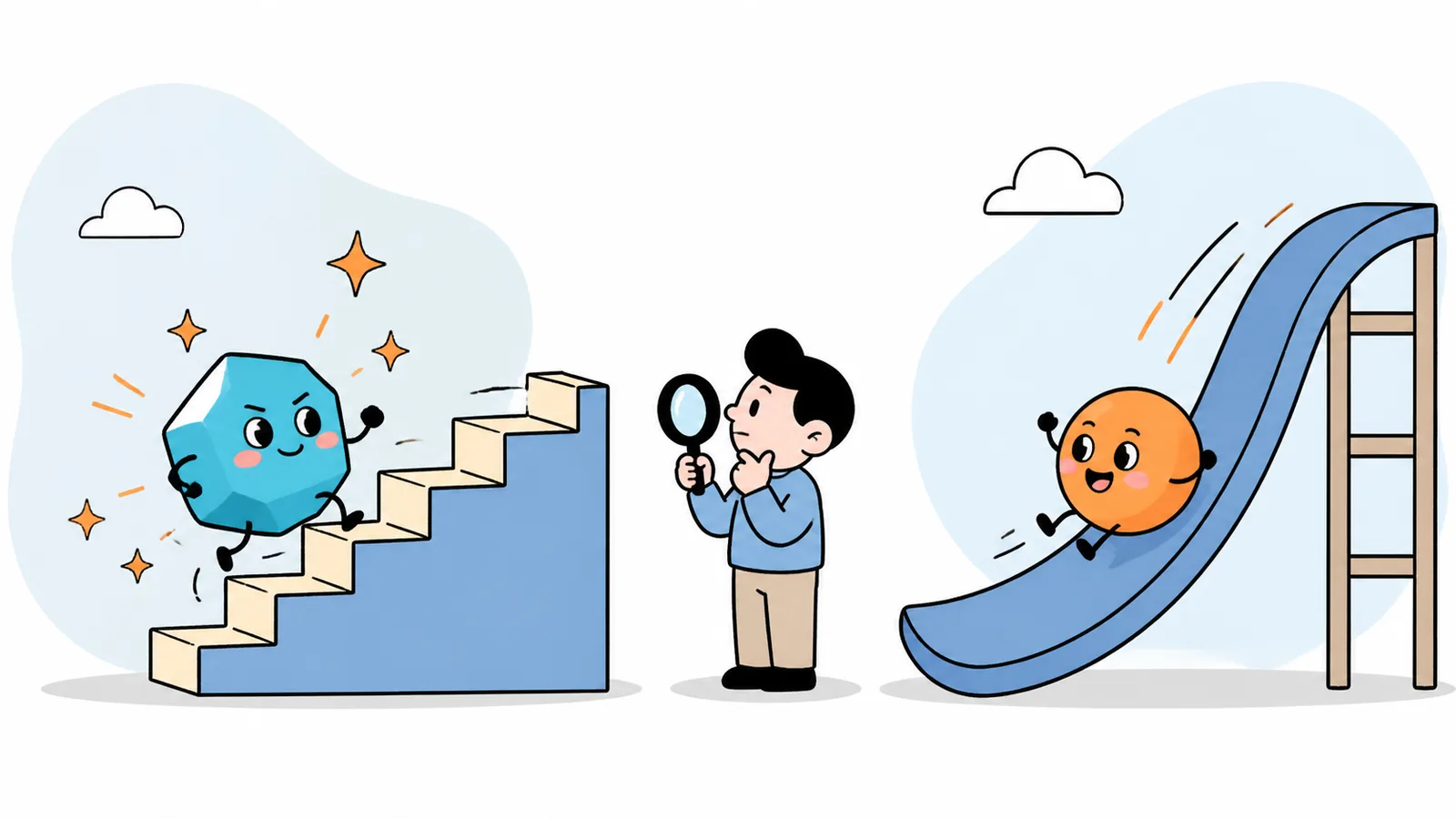 以太幣行情分析：对比插画展示以太币链上交易量攀升与价格暂回踩的背离现象，传达基本面强劲的信息。