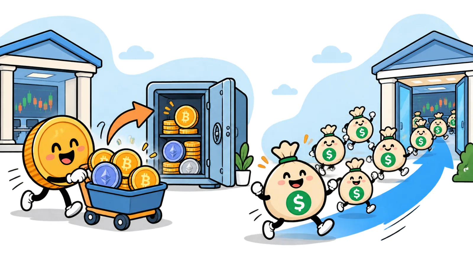加密市場資金流分析指南：從鏈上流向到交易所出入金，睇清市場信號